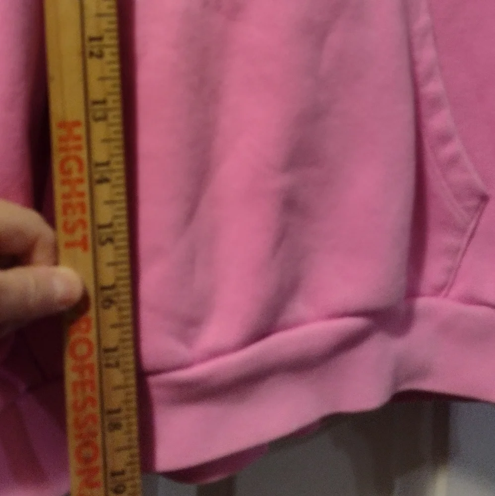 GAP Kids Happy Pink Soft Cotton Blend Relaxed Fit Hoodie, M
